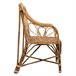 Sillón de bambú y ratán Marron