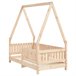 Estructura De Cama Infantil 145x76 Estructura De Cama Infantil 145x76 Blanco