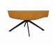 Sillón rotativo decorativo JERRY mostaza Mostaza