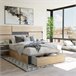 Canapé Luxury Max 3D 135x190 Roble Gris