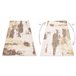 Alfombra MEFE moderna 8731 Rosetón vintage Structural 140x190 Beige