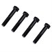 Kit de Accesorios para Puerta Corredera Acero de carbono HOMCOM 37 Negro