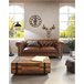 Mesa de centro NELLEKE vintage antiguo 110x35x60cm Marron