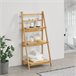 Estantería de escalera de bambú Lapua 3 niveles Natural
