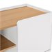Mueble Tv Curva 3 puertas 160 Blanco