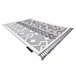 Alfombra MAROC P659 azteca Étnico Franjas Bereber marroquí 80x150 Gris