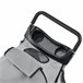 Carrito para mascotas impermeable acero / poliéster Gris