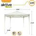 Cenador plegable Max-AIR con chimenea ventilación Aktive Garden Beige