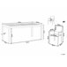 Beliani Conjunto de comedor GROSSETO Blanco