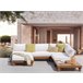 Beliani Conjunto longue SANZA Blanco