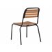 Beliani Conjunto de comedor VALLESE Madera Clara