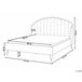 Beliani Cama con somier Poliéster AMBILLOU 177x214 Beige