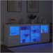 Aparador con luces LED 163 Blanco