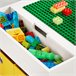 Juego de Mesa Infantil y 2 Sillas Mesa con 8 Cestas SoBuy KMB75-W Blanco
