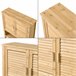 Mueble de pared para baño Tyresö bambú Natural