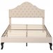 Marco de la cama Beige