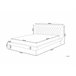 Beliani Cama con somier Piel sintética ESSONNE 219x208 Beige