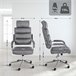 Silla de oficina - Campo - Simil cuero Gris