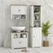 Conjunto de Baño Melamina de Madera kleankin Multicolor