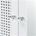 Armario pared con espejo Karlsøy MDF PVC Blanco