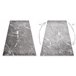 Alfombra MATEO 8036/644 Moderna Mármol estructural 120x170 Gris