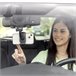 Soporte de Smartphone para Espejo Retrovisor Negro