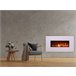 Chimenea eléctrica mural SINED CAMINETTO MONTE BIANCO Blanco
