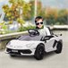 Coche Eléctrico Infantil PP, Metal HOMCOM Blanco