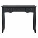 Consola mesa de entrada salón cajones de MDF 03_0004179/2 Negro
