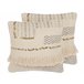 Beliani Cojín decorativo VAYALI Beige
