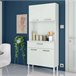 Armario Cocina Aparador 4 Puertas 1 Cajón Blanco