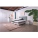 Colchón de núcelo HR SANIPLUS 8K 90x190cm Blanco/ Gris