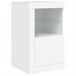 Aparador con luces LED 163 Blanco