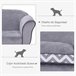 Sofá para Mascotas Madera, PVC, Esponja PawHut Gris