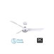 Ventilador De Techo Metal Serie Tempel Blanco