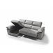 Chaise longue con arcon DIWY Gris