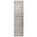 Beliani Alfombra de pelo corto GESI II 80x300 Gris Claro