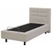 Beliani Cama ajustable Poliéster DUKE 92x216 Beliani Cama ajustable Poliéster DUKE 92x216 Beige