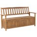 Beliani Banco SOVANA 160x60 Rojo