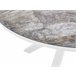 Beliani Conjunto de comedor MALETTO/COSOLETO Blanco/ Gris