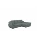 Chaise longue con cama y arcón EDEN Verde