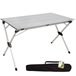 Mesa plegable aluminio para camping Aktive Camping Gris