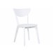 Beliani Conjunto de comedor ROXBY Blanco