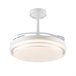 Ventilador De Techo Metal Serie Pampin L Blanco