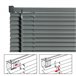 Persianas Venecianas de Aluminio con Cordón 