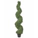 Beliani Planta artificial BUXUS SPIRAL TREE Verde