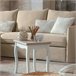 Conjunto De 2 Mesas De Centro Chrysa 60x38 Blanco