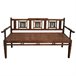 Banco de madera Marron