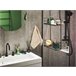 Beliani Estante de baño TAYASU Negro