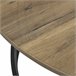 Mesa de centro Dunedin aglomerado metal Madera